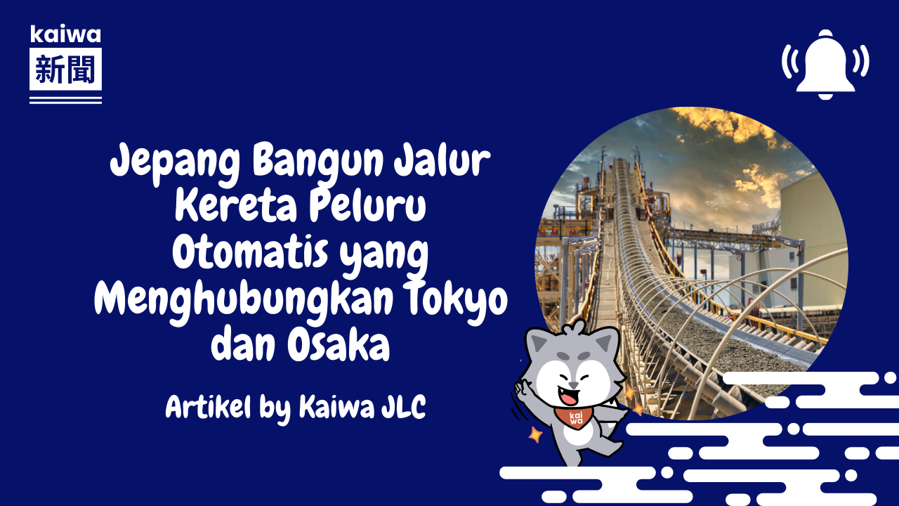 Jepang Bangun Jalur Kereta Peluru Otomatis yang Menghubungkan Tokyo dan Osaka Thumbnail