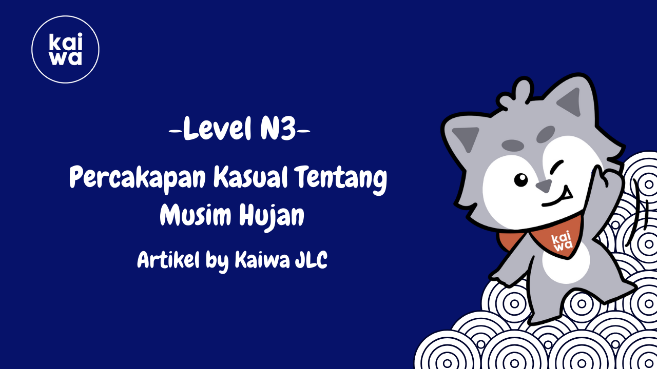 Percakapan Kasual Tentang  Musim Hujan Thumbnail