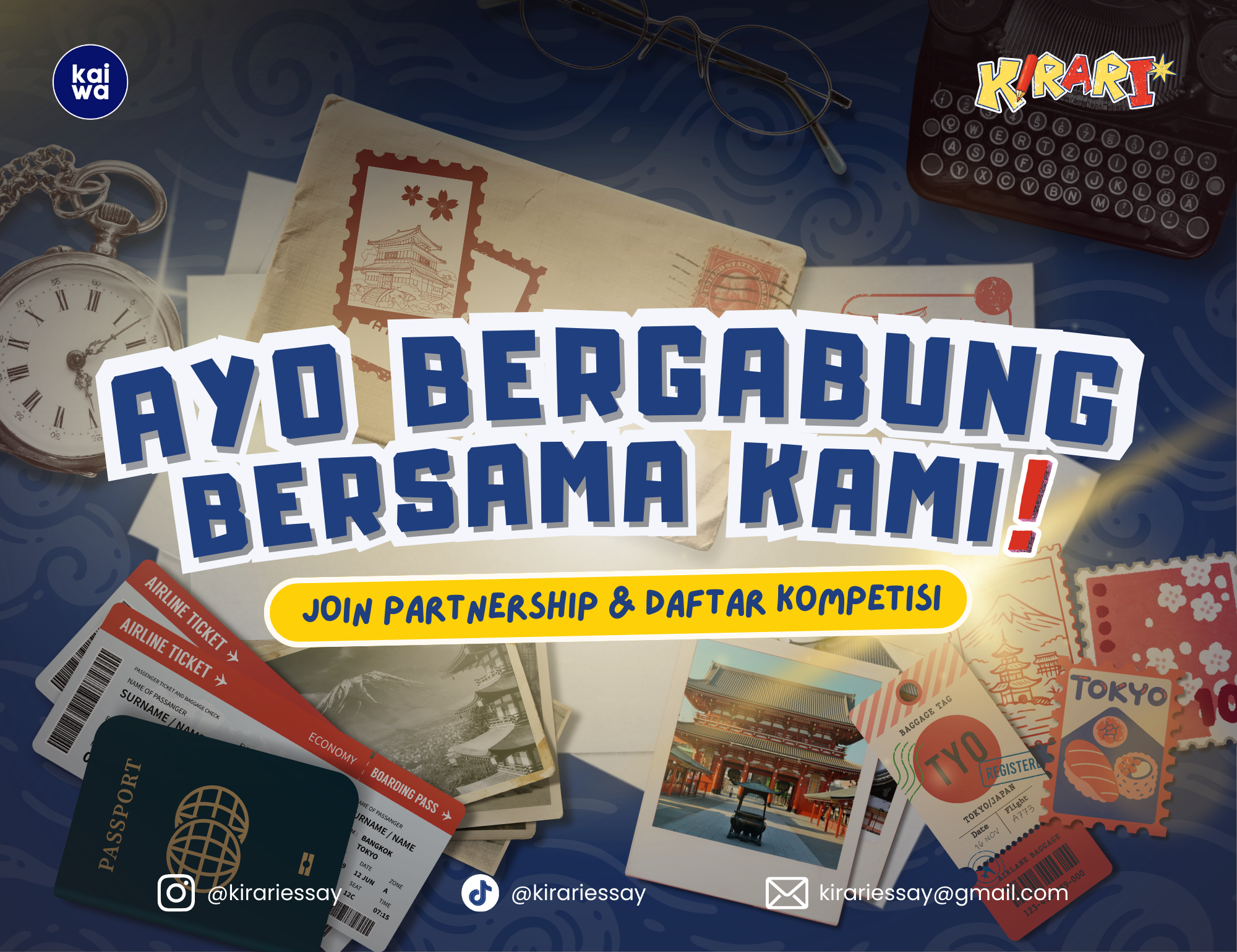 Promo Lomba Essay Gratis ke Jepang!