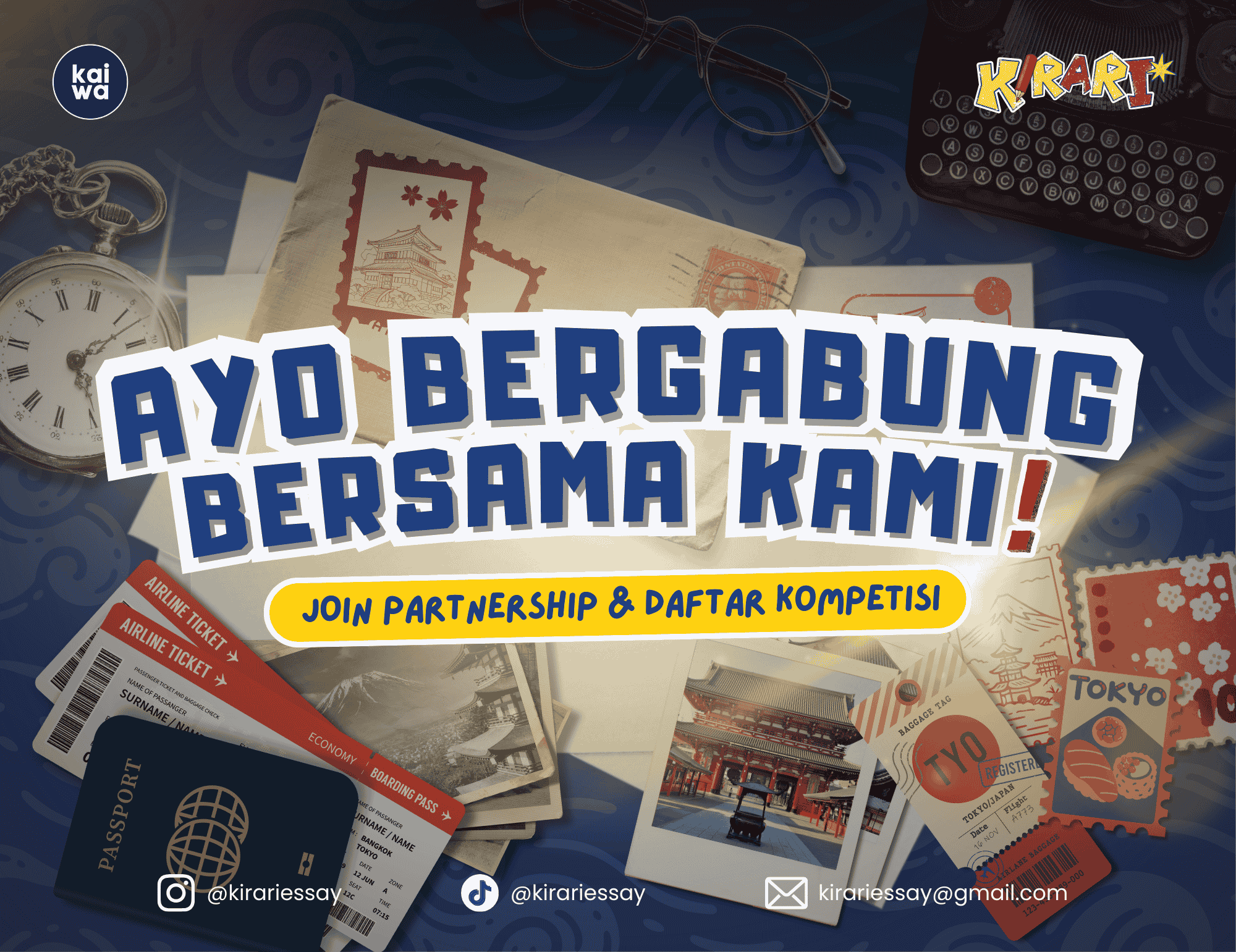 Promo Lomba Essay Gratis ke Jepang!