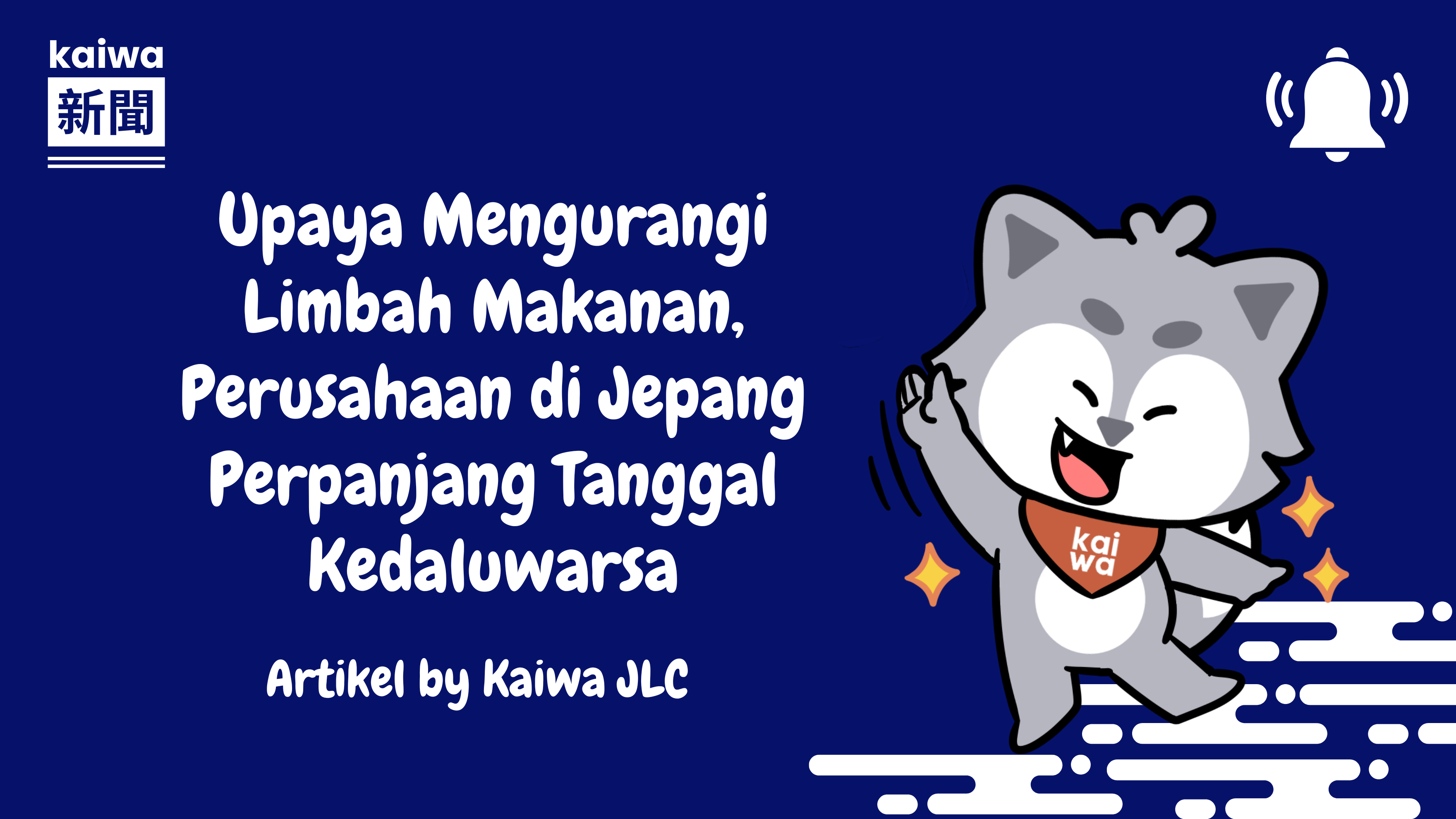 Thumbnail Upaya Mengurangi Limbah Makanan, Perusahaan di Jepang Perpanjang Tanggal Kedaluwarsa