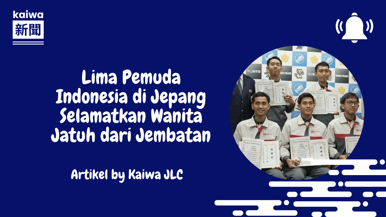 Thumbnail Lima Pemuda Indonesia di Jepang Selamatkan Wanita Jatuh dari Jembatan